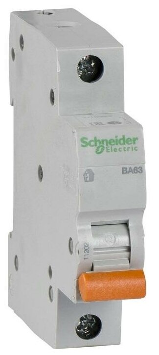 Автомат Schneider Electric 1п C 50А 4.5кА BA63