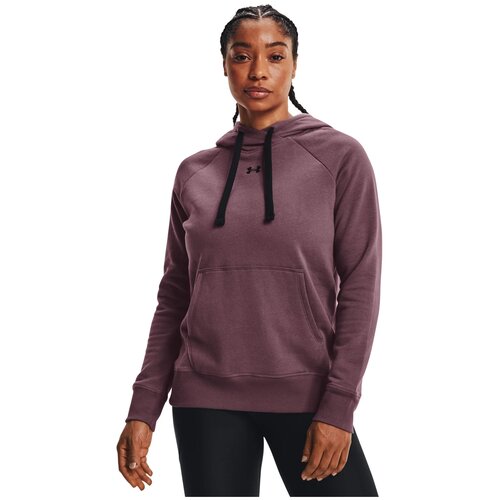 фото Толстовка under armour rival fleece hb hoodie фиолетовый sm 1356317-554