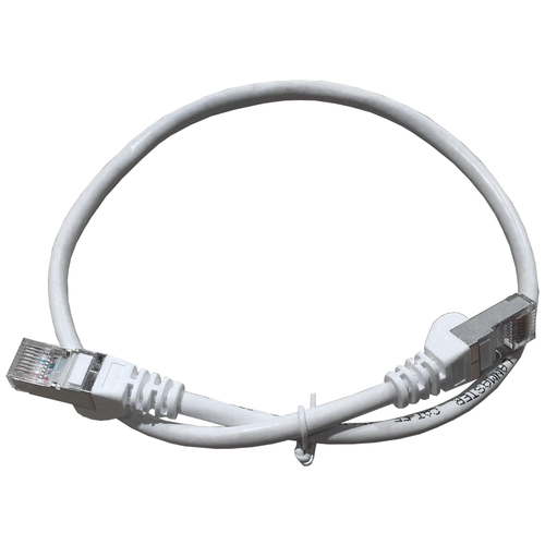 Патч-корд Lanmaster LAN-S45-45-WH RJ-45 (m) - RJ-45 (m) CAT5e F/UTP, 0.5 м, 1 шт., белый патч корд lanmaster lan s45 45 wh rj 45 m rj 45 m cat5e f utp 0 5 м 1 шт белый