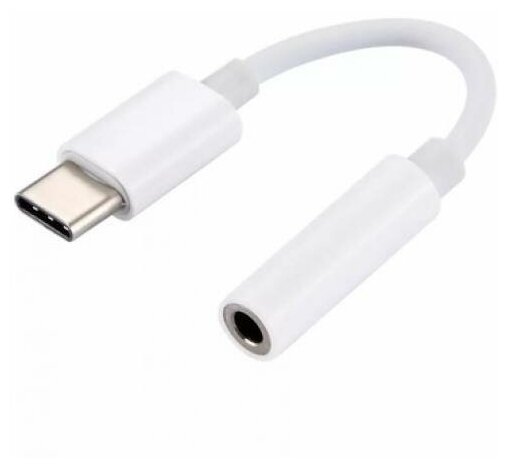 Переходник для наушников Адаптер с USB Type-C на Jack 35 мм для наушников AUX для Huawei Xiaomi Honor