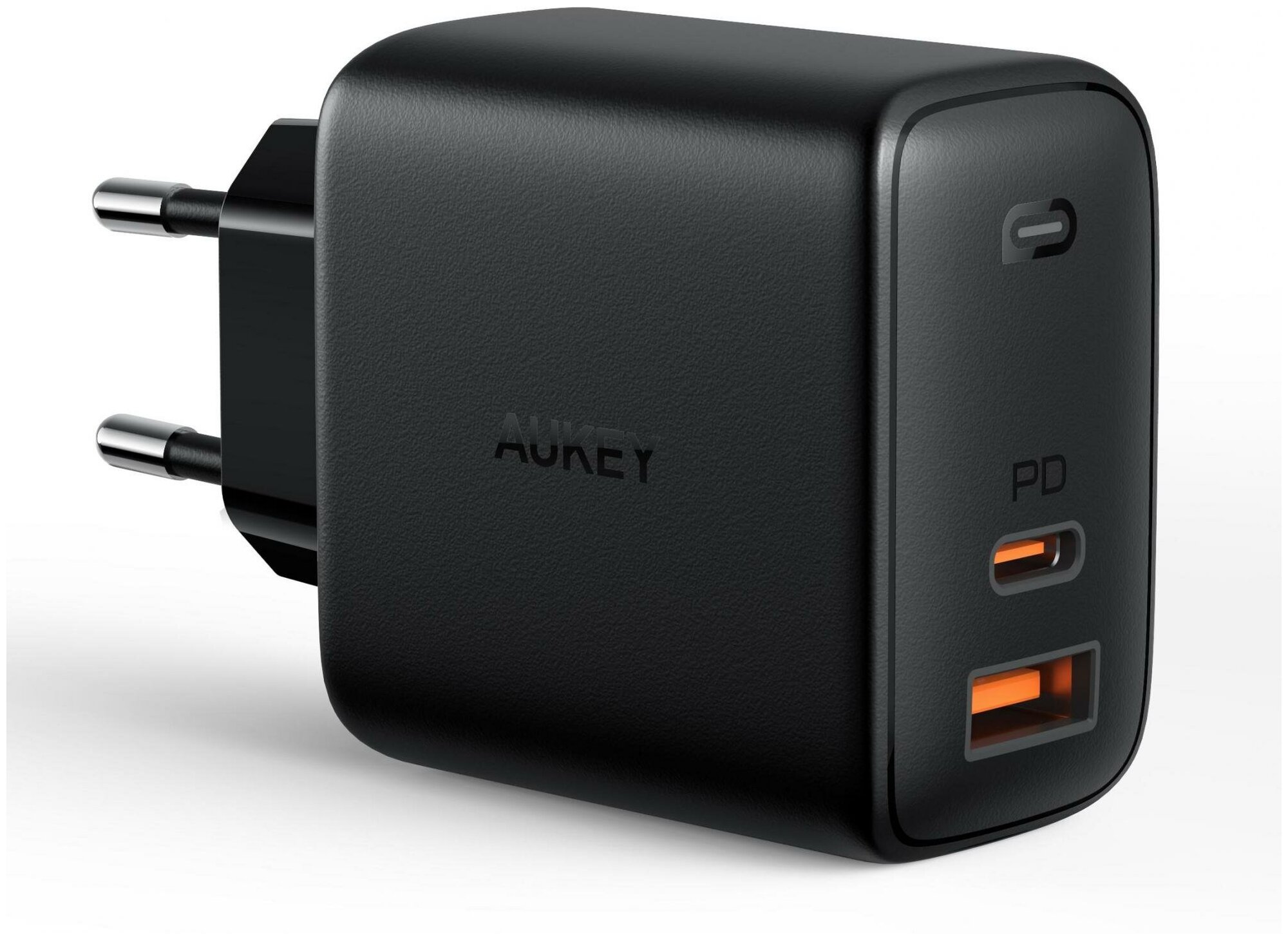 Сетевое зарядное устройство Aukey Omnia Mix PD 65W USB-A/C PA-B3 (Black)
