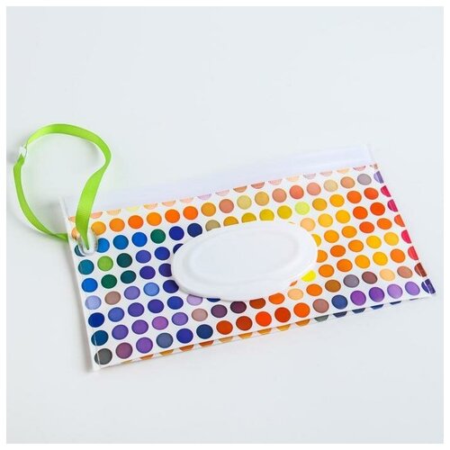 Контейнер для салфеток с петелькой Кружочки 877₽