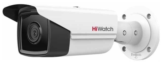 Видеокамера IP HiWatch IPC-B522-G2/4I 2Мп с EXIR-подсветкой до 80м 1/2.8" Progressive Scan CMOS, 4мм, 87°, механический ИК-фильтр, 0.005лк F1.6, H.265