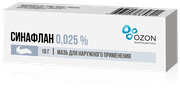 Синафлан мазь д/нар. прим., 0,025%, 10 г