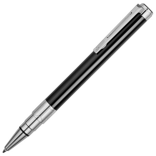 Ручка шариковая Waterman Perspective Black CT M, черный/серебристый