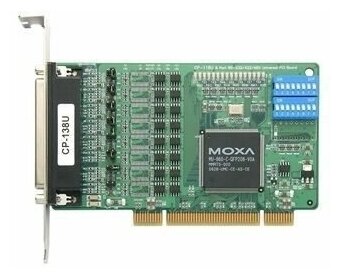 Плата мультипортовая MOXA CP-118U w/o Cable