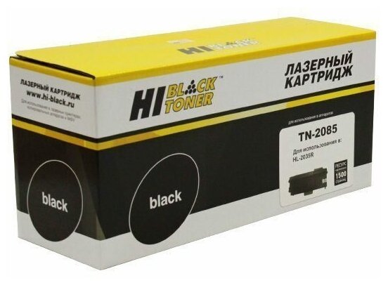 Тонер-картридж лазерный Hi-Black TN-2085 для Brother HL-2035R, черный