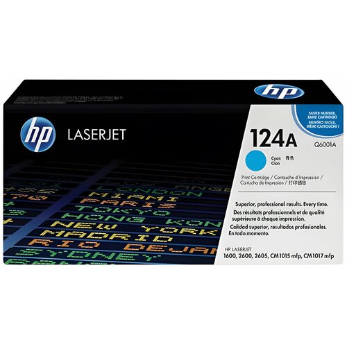 Картридж HP Q6001A (124A) голубой тормозная площадка rm1 1922 для hp color laserjet 1600 2600n 2605 cm1015 2605dn 2600 lbp 5000