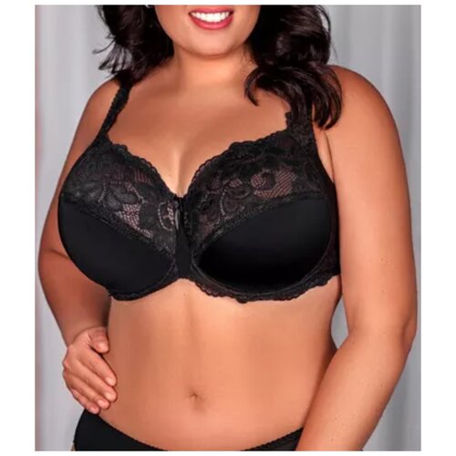 фото Бюстгальтер lady lux, размер 80h, черный