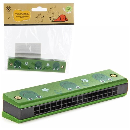 Деревянный музыкальный инструмент игрушка Губная гармошка Фабрика Фантазий 265₽