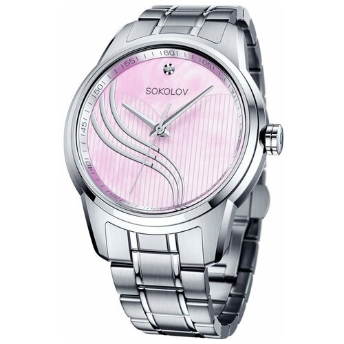 фото Женские стальные часы sokolov 342.71.00.000.02.01.2