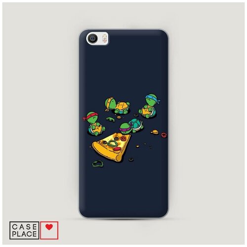 фото Чехол пластиковый xiaomi mi5 пицца 6 case place