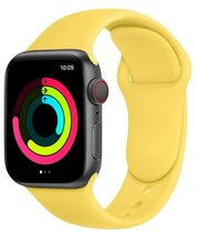 Ремешок для Apple Watch 38-40 мм. ремешок для Эпл Вотч 38-40 мм (желтый)