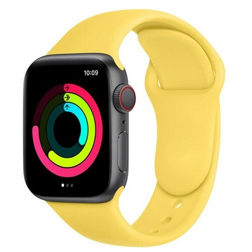 Ремешок для Apple Watch 38-40 мм. ремешок для Эпл Вотч 38-40 мм (желтый)