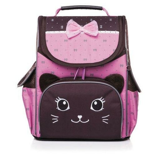 фото Hatber 61909 рюкзак hatber balance-кошечка- 32х26х13 см полиэстер светоотраж. 1 отделение 3 кармана