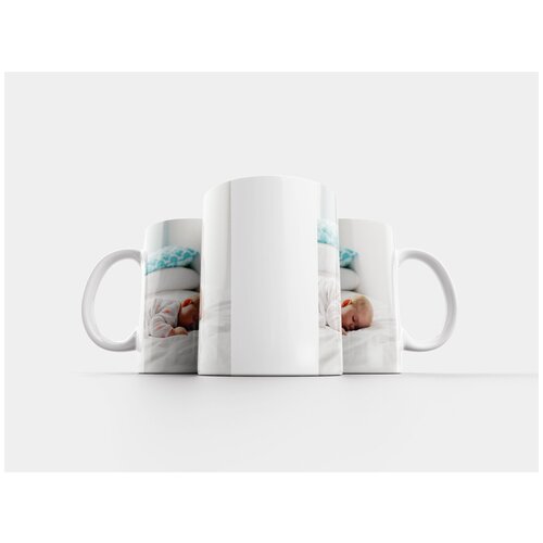 фото Кружка "спальная комната, кровать, подушка" 320 мл lotsprints