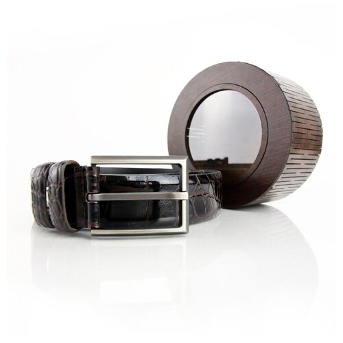 фото Ремень wild bear rm-001f brown premium (140 см)