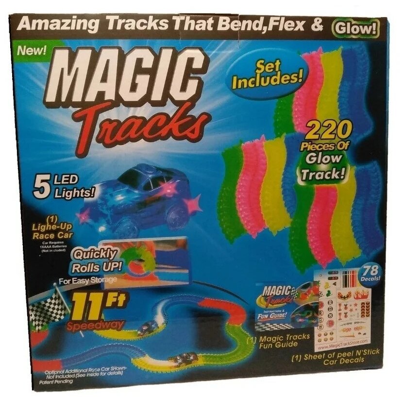 Трек Magic Tracks гибкий 220 деталей