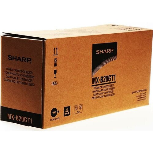 Тонер-картридж Sharp MX B200/B201 (MXB20GT1) (туба 547г) ELP Imaging® тонер картридж sharp mxb20gt1 mxb200 mxb201d оригинальный 8000 копий