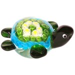 Фигурка декоративная Art Glass Фигурка Черепаха 11х5см - изображение