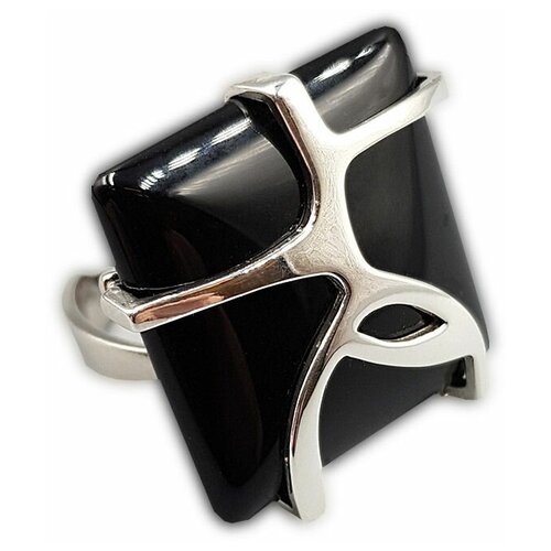 фото Кольцо невский-т из серебра с агатом 13276ра