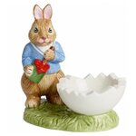 Villeroy & Boch Подставка для яйца с фигуркой кролика Макса 8х5,5х9,5 см Bunny Tales Villeroy & Boch - изображение