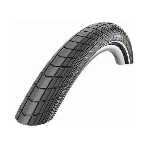 Покрышка велосипедная 12 x 2.00 (50-203) BIG APPLE K-Guard (светоотр полоса) SCHWALBE покрышка schwalbe schwalbe 24x1 75 47 507 cx comp k guard арт zsb23075