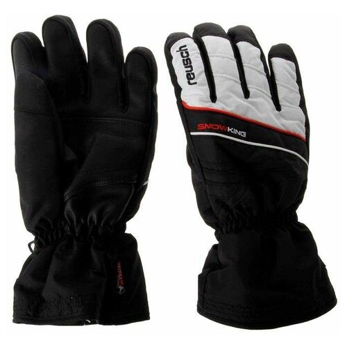 фото Перчатки мужские reusch snow king (чёрный, 7)