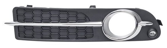 Решетка переднего бампера под ПТФ правая с отв. под парктроник SAILING VVL0030720R для Volvo S80 II AS / AR 2006-2016