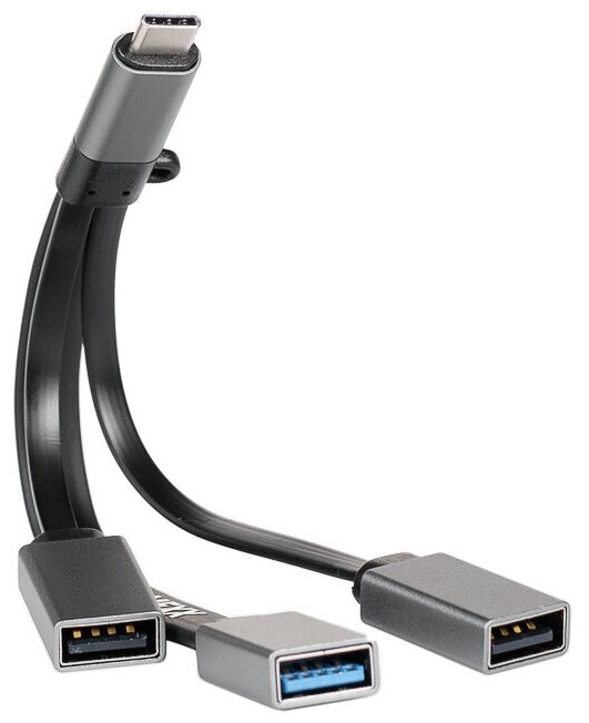 Хаб Palmexx USB-C to 2*USB2.0+USB3.0 /HUB-073