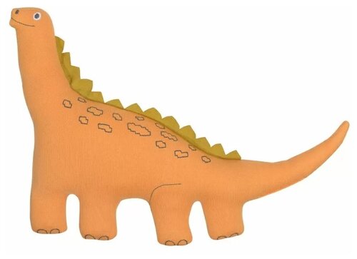 Мягкая игрушка Tkano Динозавр Toto, 42 см, мультиколор