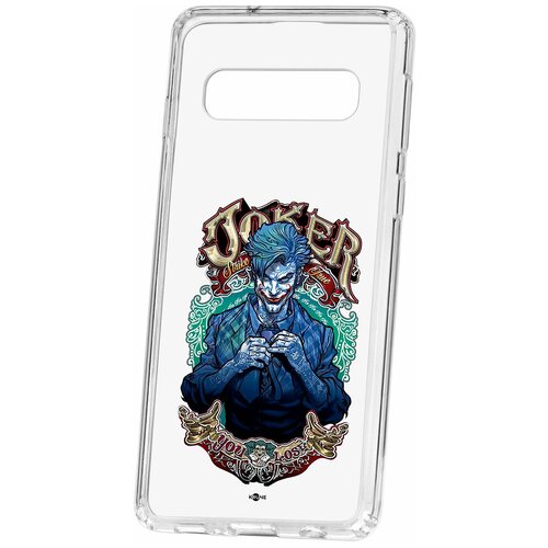фото Чехол на samsung galaxy s10 kruche print джокер / чехол для samsung / чехол с рисунком / чехол с принтом / чехол для самсунг / чехол для самсунг / бампер на гелакси / чехол накладка для гэлэкси / противоударная накладка для samsung galaxy / защита для galaxy / защита на samsung / cиликоновый чехол для samaung galaxy / пластиковый чехол на самсунг / защитный чехол для самсунг / чехольчик / защита телефона / ударопрочный чехол / галакси кruче
