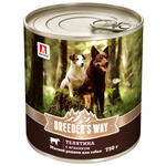 Зоогурман Breeder’s way влажный корм для собак Телятина с ягненком, 750г - изображение