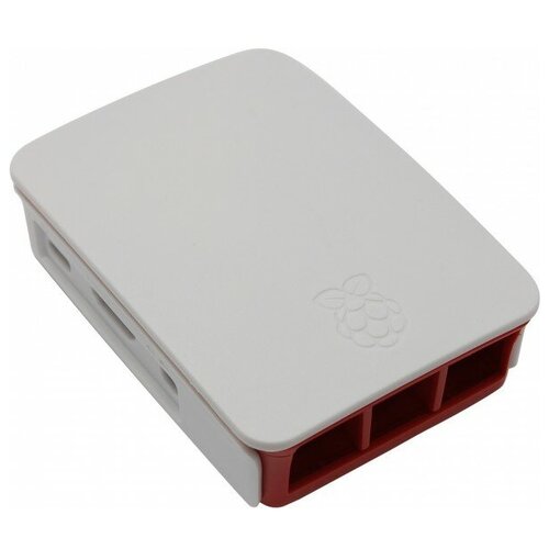 RA129 Корпус ACD Red+White ABS Plastic case for Raspberry Pi 3 RA129 .