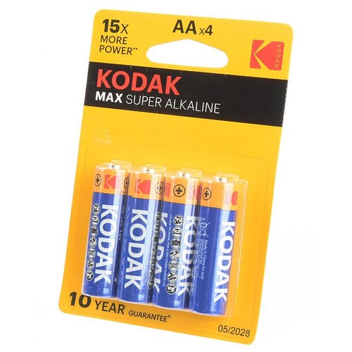 Kodak Батарейка Kodak Max LR6 BL4, 4шт