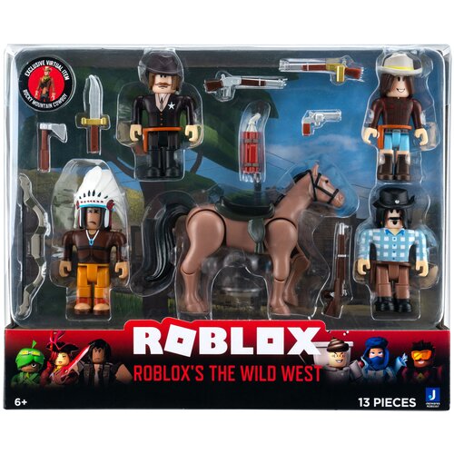 фото Roblox - фигурки roblox's the wild west с аксессуарами jazwares