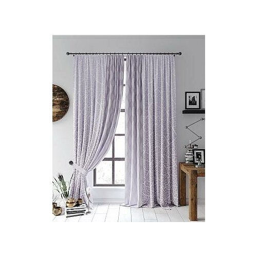фото Комплект штор томдом неквирсен (фиолетовый)