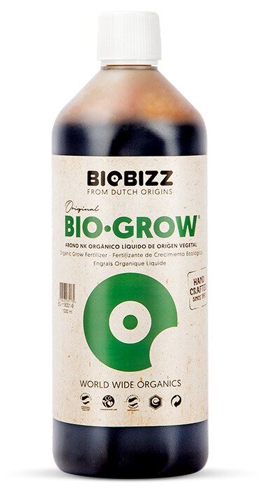 Удобрение BioBizz Bio-Grow 1 л - фотография № 4
