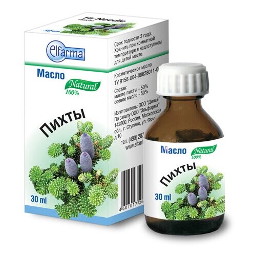Elfarma Масло для тела пихты, 30 мл