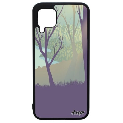 фото Дизайнерский чехол на смартфон // huawei p40 lite // "лесные розы" лес дизайн, utaupia, цветной