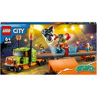 Конструктор LEGO City Stuntz 60294 Грузовик для шоу каскадёров, 420 дет.