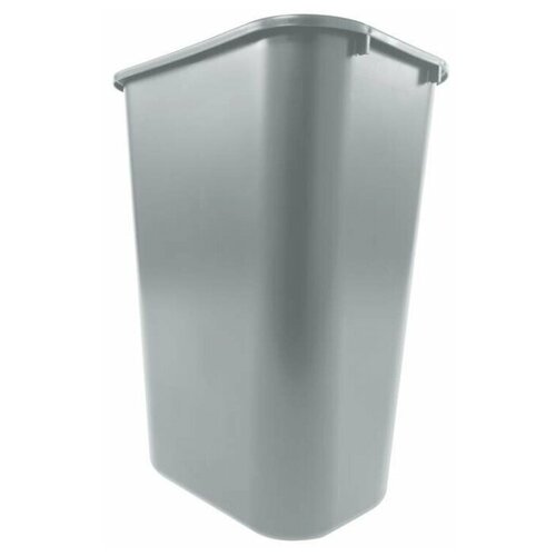 фото Корзина для мусора прямоугольная офисная soft wastebaskets 39 л, серый, rubbermaid rubbermaid commercial products
