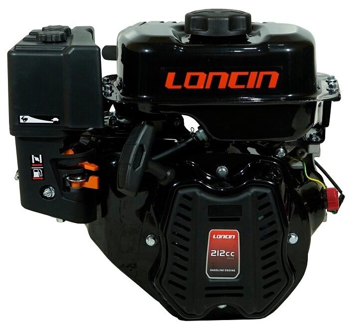 Двигатель Loncin LC 170FA (R type) D19 (7л. с 212куб. см вал 19мм ручной старт)