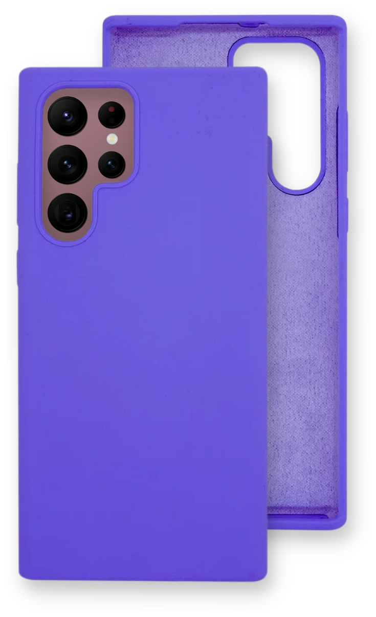 Чехол Silicone Cover для Samsung Galaxy S22 Ultra / Накладка / Бампер Самсунг С22 ультра /№48
