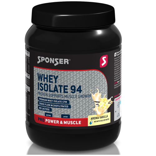 Изолят протеина SPONSER WHEY ISOLATE 94 CFM 850 г, Ваниль whey isolate 94 850 г vanilla ваниль