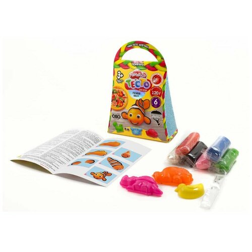 фото Набор креативного творчества «тесто для лепки» коробка комильфо, набор 1 danko toys