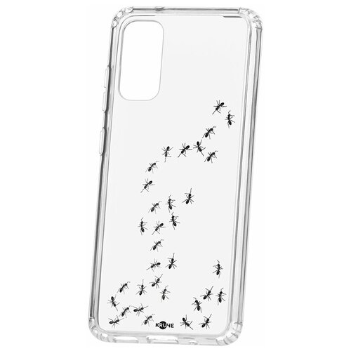 фото Чехол на samsung galaxy s20 kruche print муравьи / чехол для samsung / чехол с рисунком / чехол с принтом / чехол для самсунг / чехол для самсунг / бампер на гелакси / чехол накладка для гэлэкси / противоударная накладка для samsung galaxy / защита для galaxy / защита на samsung / cиликоновый чехол для samaung galaxy / пластиковый чехол на самсунг / защитный чехол для самсунг / чехольчик / защита телефона / ударопрочный чехол / галакси кruче,kruche
