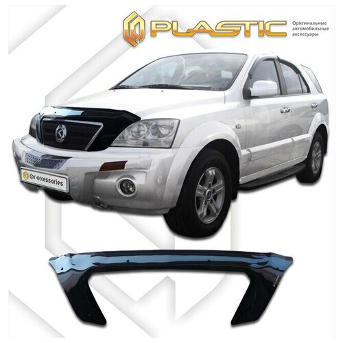 Дефлектор капота Kia Sorento BL 2002-2010 Classic черный exclusive 6894₽