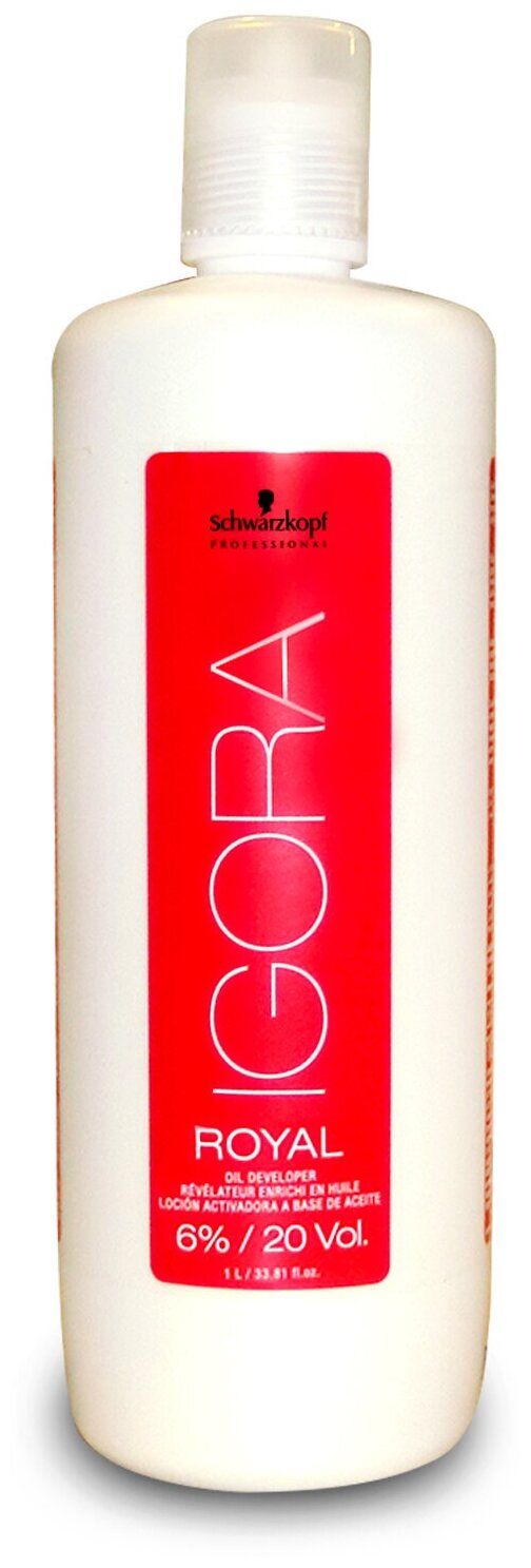 Schwarzkopf Professional IGORA Royal Лосьон-окислитель на масляной основе, 6%, 1000 мл