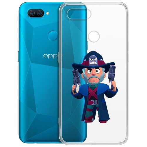 фото Чехол-накладка clear case brawl stars-стрелок кольт для oppo a12/a11k/a7/a5s krutoff group